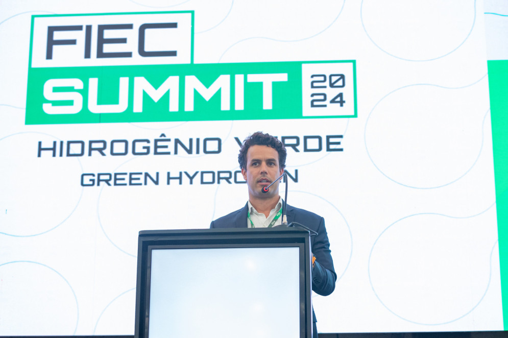 Alexandre Negrão no Fiec Summit (Foto: laura guerreiro/ divulgação )