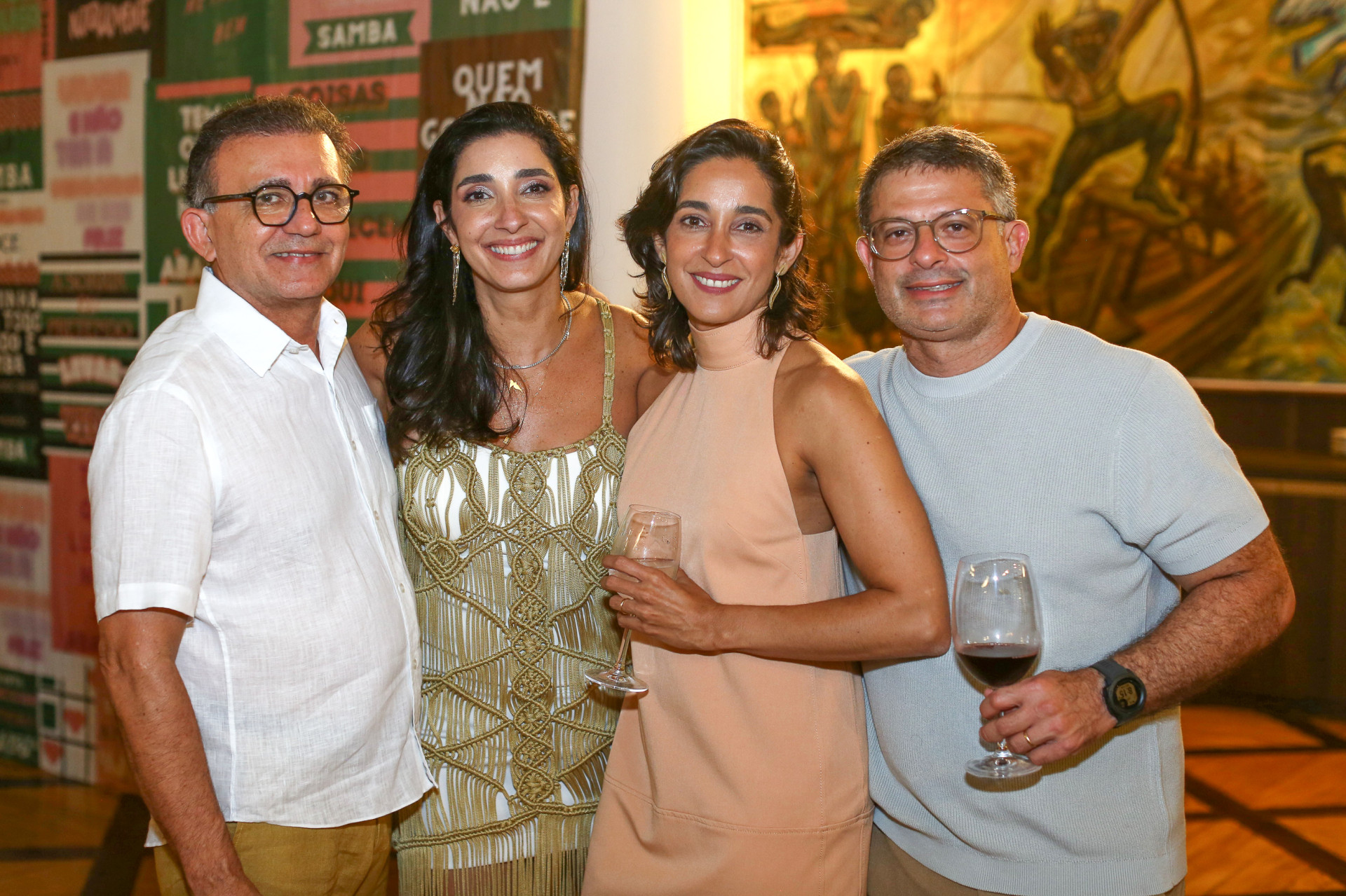 (Foto: JoaoFilho Tavares)Manoel Ricardo, Catarina Cavalcante, Carolina Cavalcante e José Luiz Freitas 
