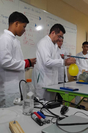 Rosberg Chaves é professor de física da Escola Família Agrícola (EFA) Padre Eliésio dos Santos, em Ipueiras, e participou da construção da escola(Foto: Rosberg Chaves/Acervo pessoal)