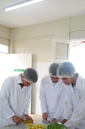 Durante as mostras do curso técnico, a EFA Padre Eliésio abre as portas para que os visitantes possam conhecer a produção dos educandos(Foto: Lucélia Galvino/Acervo pessoal)