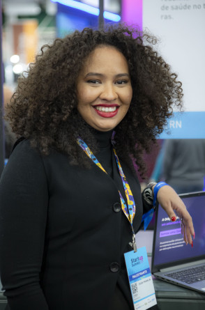 Duda Franklin, cofundadora da Orby.Co(Foto: Herminio Nunes/Sebrae)