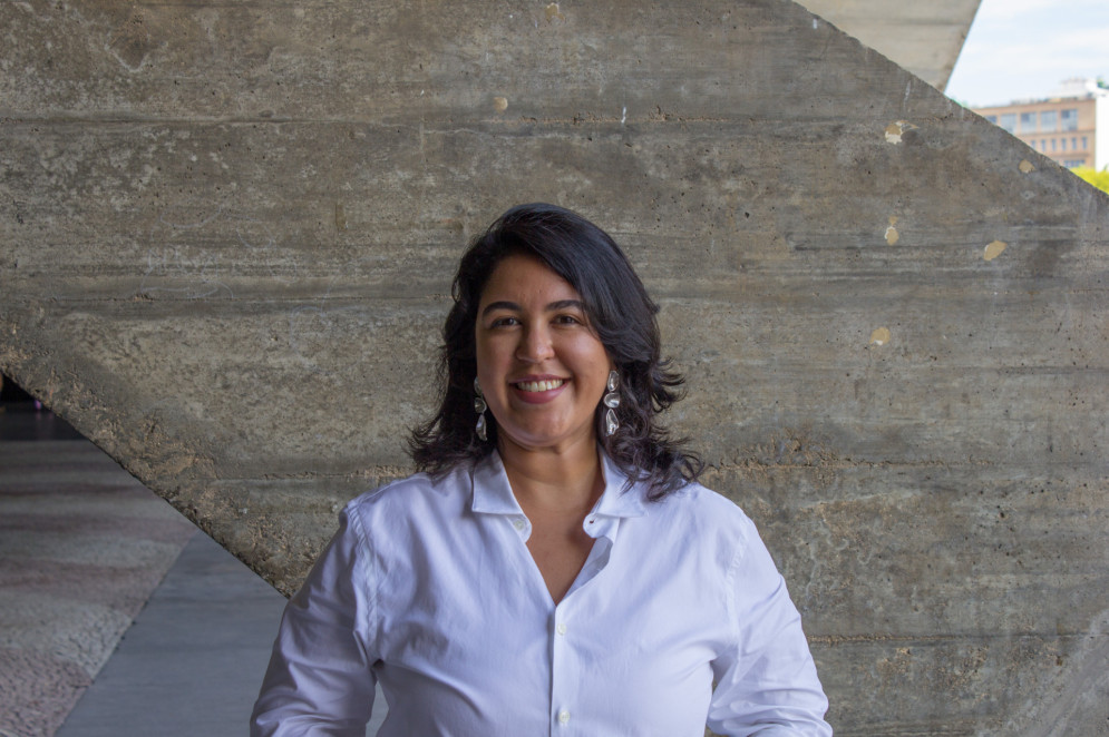Twig Santos Lopes é formada em Direito e pesquisadora de violência política contra as mulheres(Foto: Guilherme Crespo)