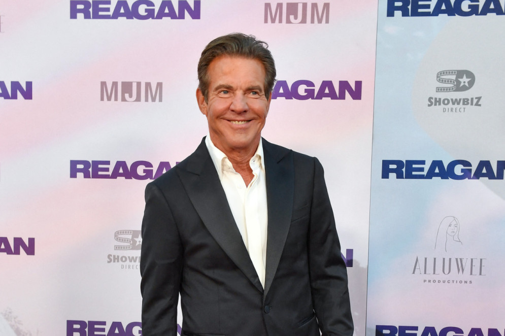 Dennis Quaid viverá o ex-presidente norteamericando Ronald Reagan no cinema (Foto: VALERIE MACON / AFP)