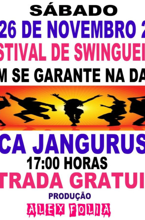 Peça de divulgação de festival de swingueira no Cuca Jangurussu em novembro de 2016(Foto: Campeonato Cearense de Swingueira/Reprodução)