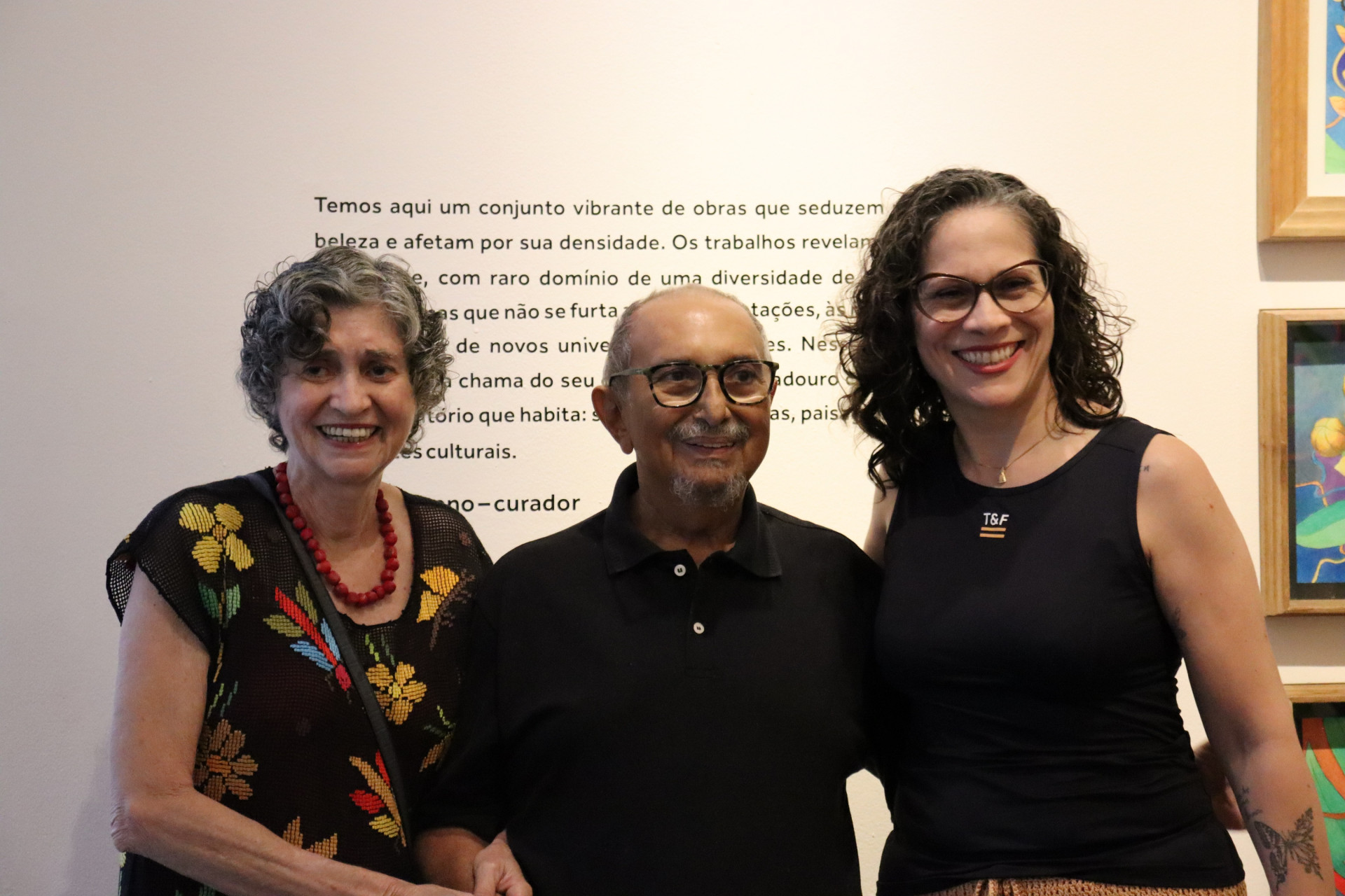 (Foto: Helem Ribeiro/ Divulgação )Lucia Helena Galvão, Roberto Galvão e Ana Meire Cavalcante