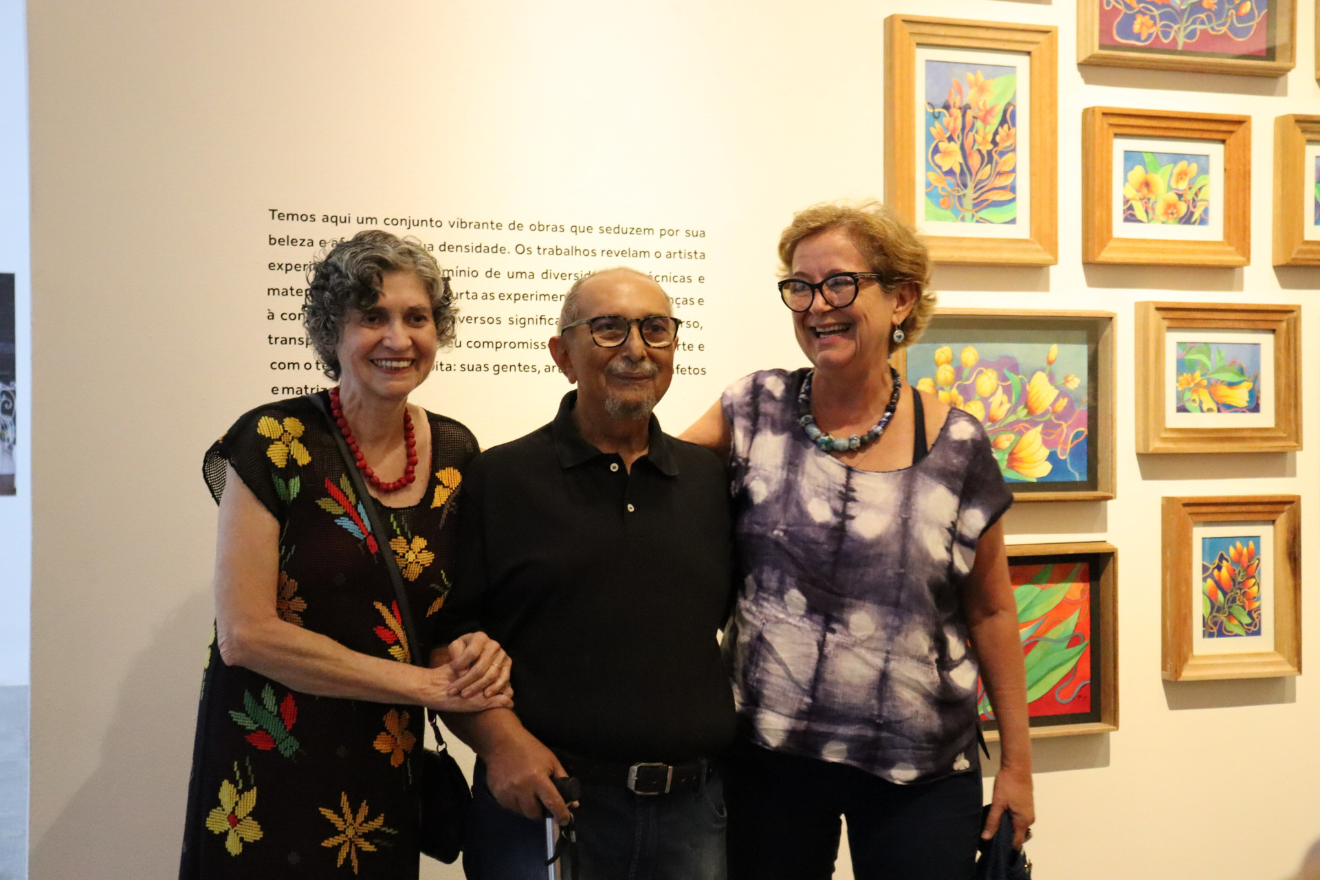 (Foto: Helem Ribeiro/ Divulgação )Lucia Helena Galvão, Roberto Galvão e Beatriz Castro