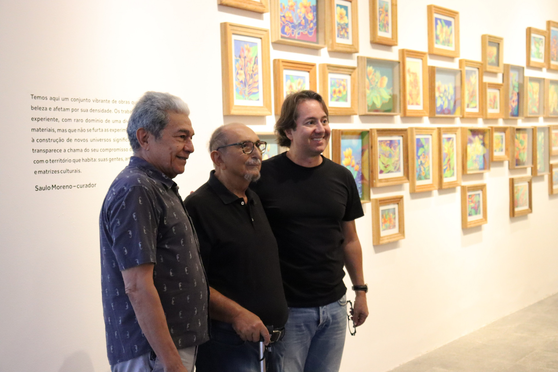 (Foto: Helem Ribeiro/ Divulgação )Tarcisio Félix, Roberto Galvão e Rodrigo Parente 
