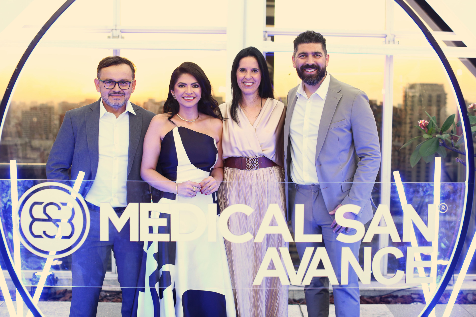(Foto: JoaoFilho Tavares)José Teófilo e Tatianne com Patricia Froes e Mauro Santos Filho