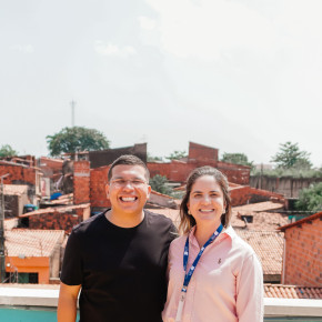 ￼RUTÊNIO Florêncio e Mayra Thé no Beco Céu (Foto: Luiz Adriano/ Divulgação CDL Jovem Fortaleza)