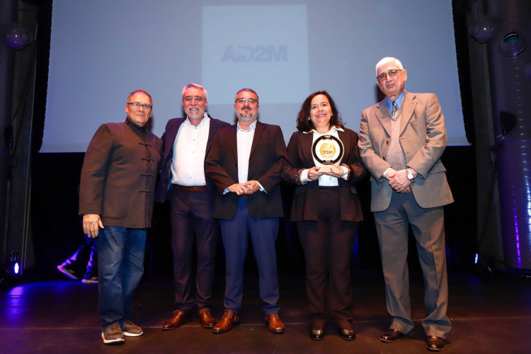 Diretores da AD2M noite da vitória(Foto: arquivo pessoal)