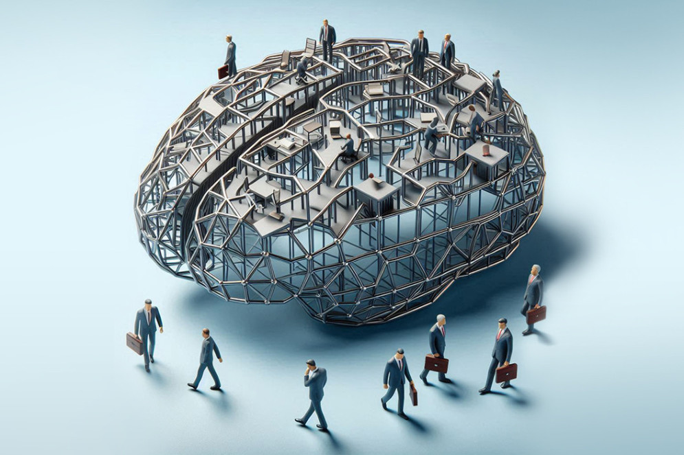 SAÚDE MENTAL NO TRABALHO(Foto: CRIADO COM IA)