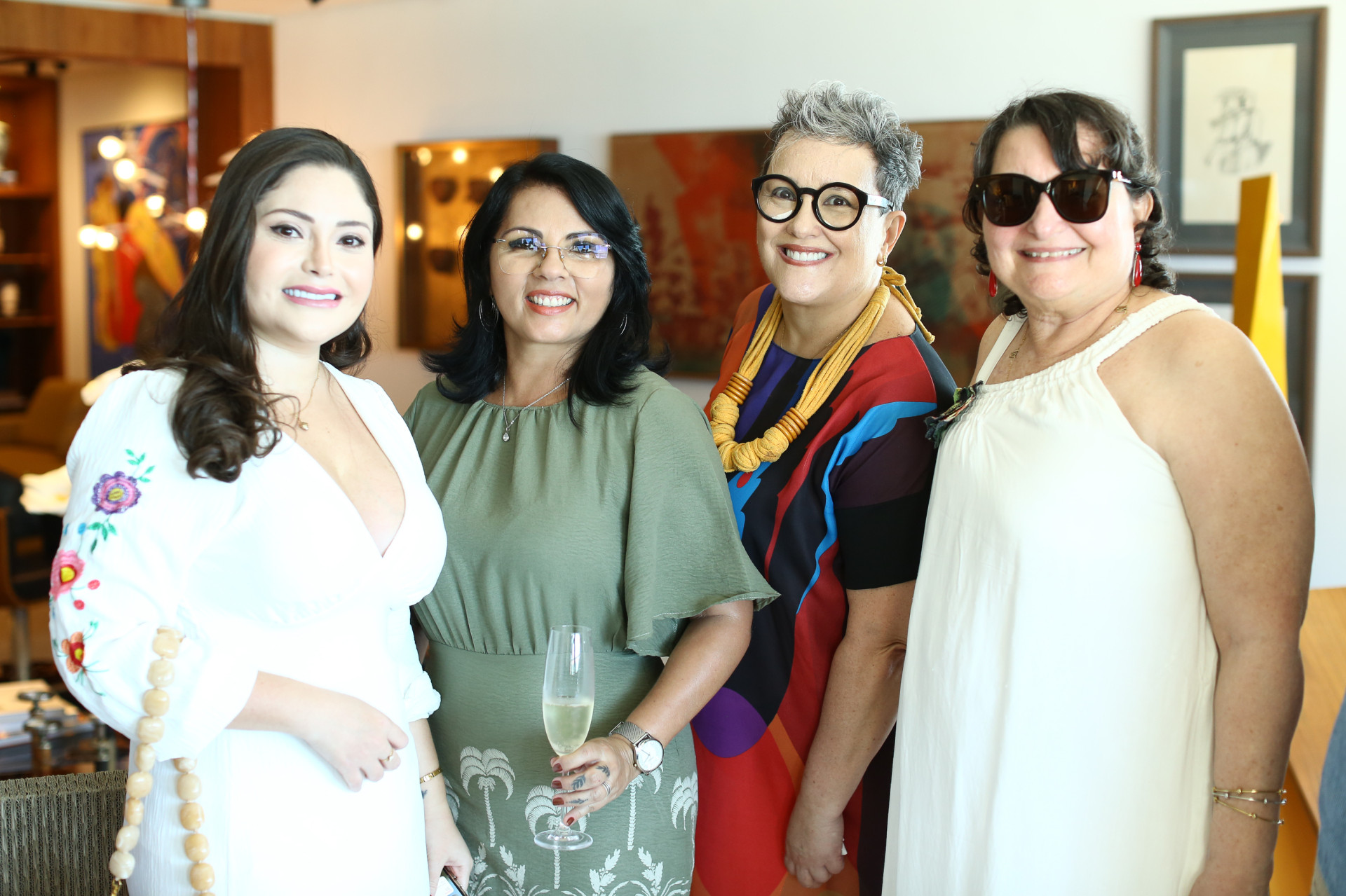 (Foto: JoaoFilho Tavares)Nathalia Miranda, Leyla Pinheiro, Ana Paula Rezende e Hermínia Lopes