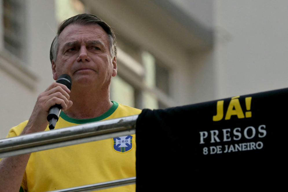 O ex-presidente Jair Bolsonaro (Foto: NELSON ALMEIDA / AFP)