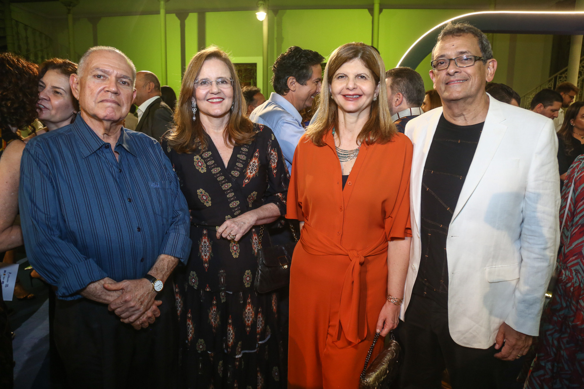 (Foto: JoaoFilho Tavares)Carlos Alberto e Karla Forte, Ivana e Jose Guedes
