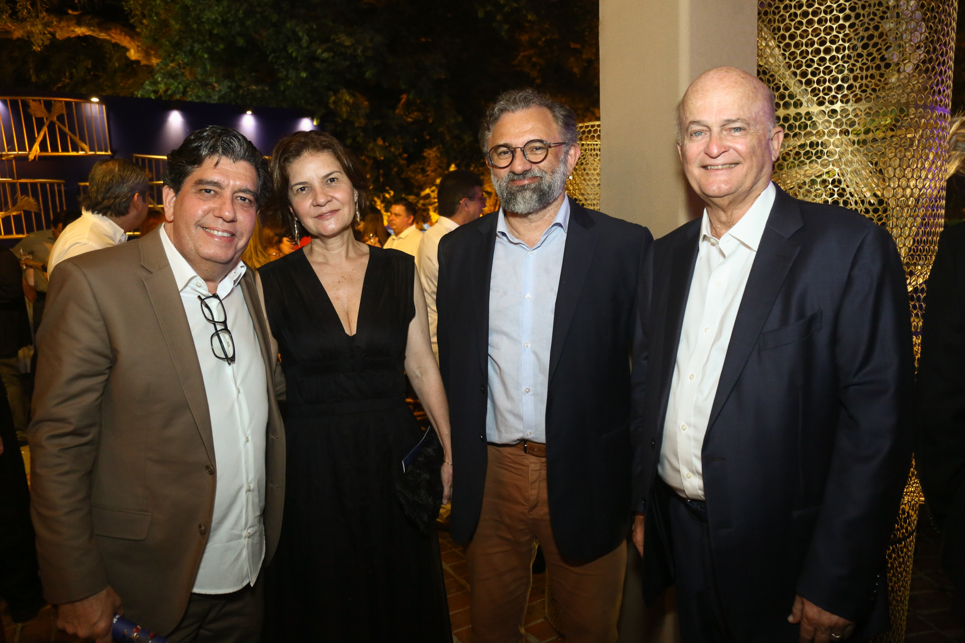 (Foto: JoaoFilho Tavares)Cabeto e Rita Rodrigues, Jocélio Leal e Lauro Fiuza