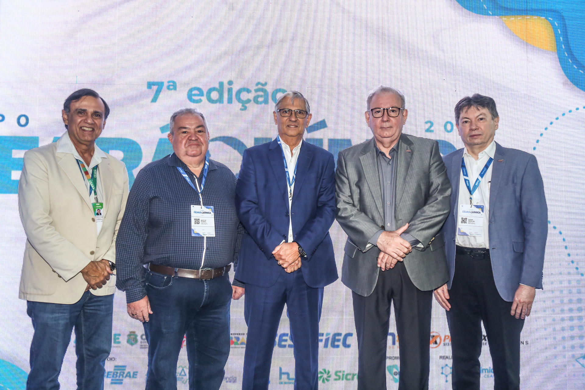 (Foto: JoaoFilho Tavares)Adriano Borges, Marcos Soares, Paulo Gurgel, Ricardo Cavalcante e Edgar Gadelha