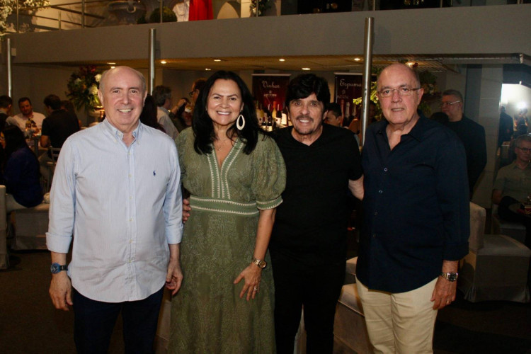 Amarílio, Ana Cláudia, Dito Machado e Fernando Esteves(Foto: Arquivo Pessoal)