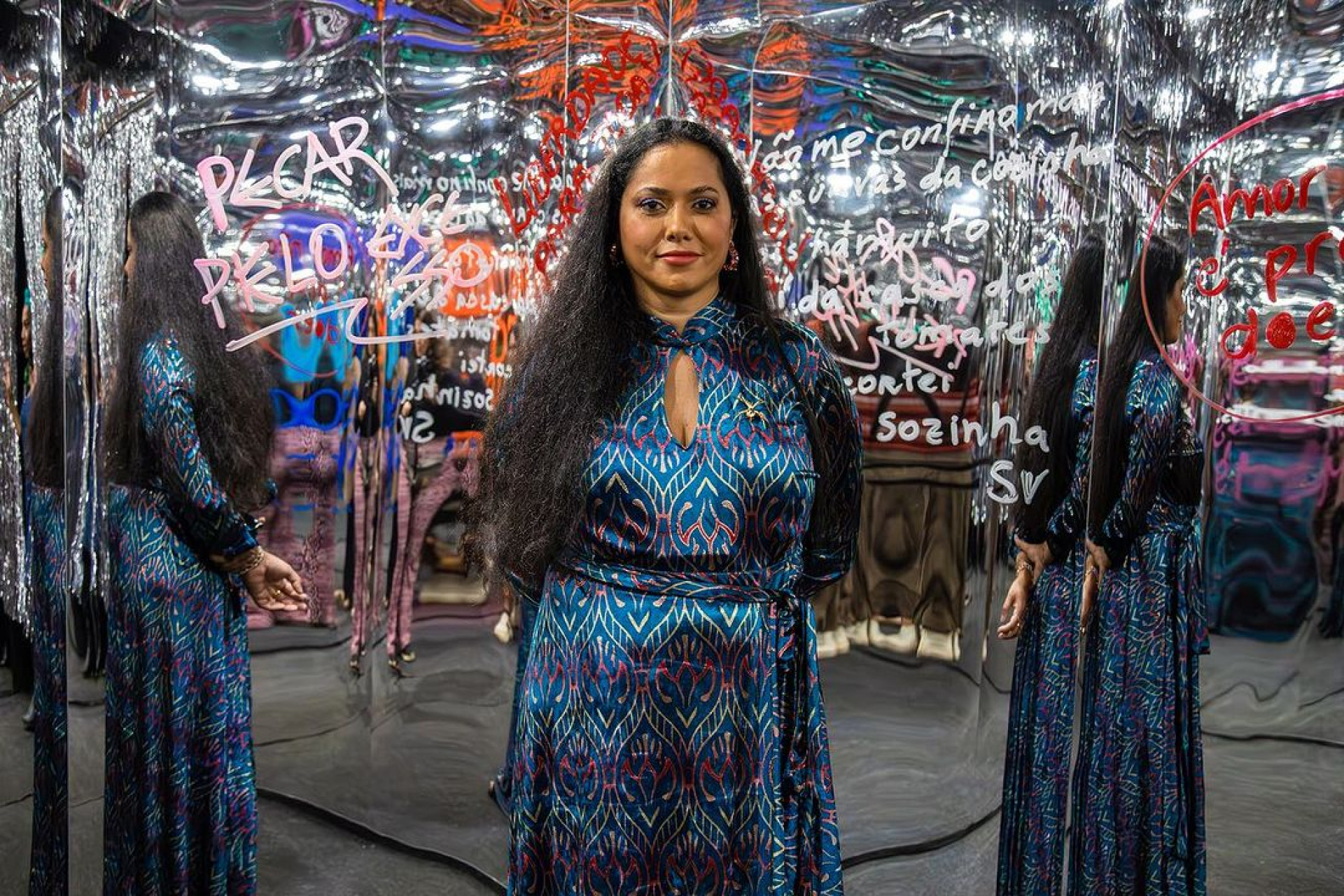 Panmela Castro participa de aula aberta na Escola Porto Iracema das Artes (Foto: Reprodução/Instagram @panmelacastro)