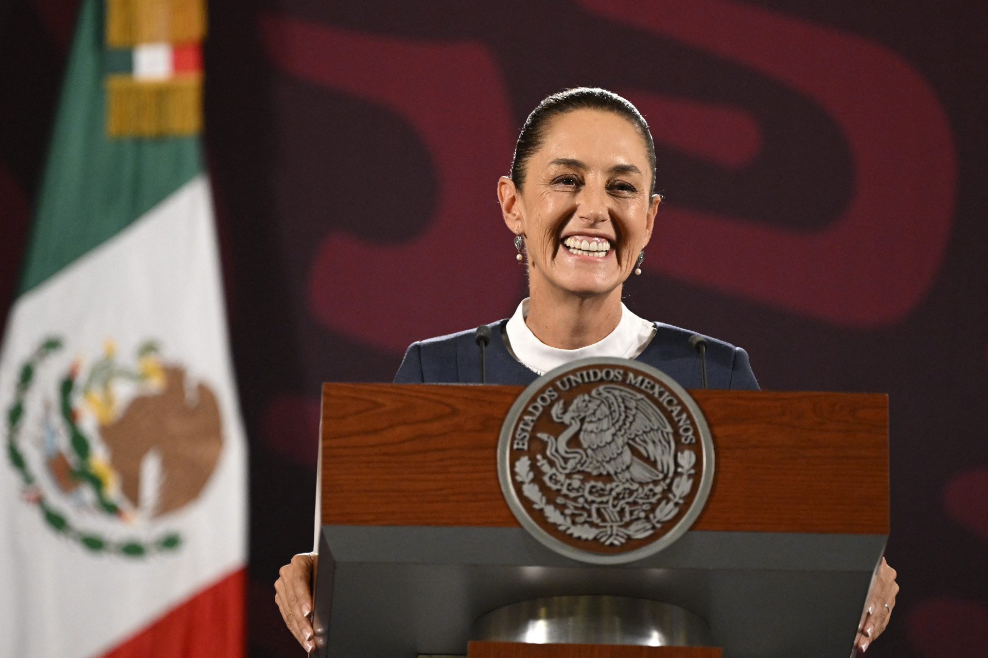 ￼CLAUDIA Sheinbaum é 1ª mulher presidente do México (Foto: Alfredo ESTRELLA / AFP)