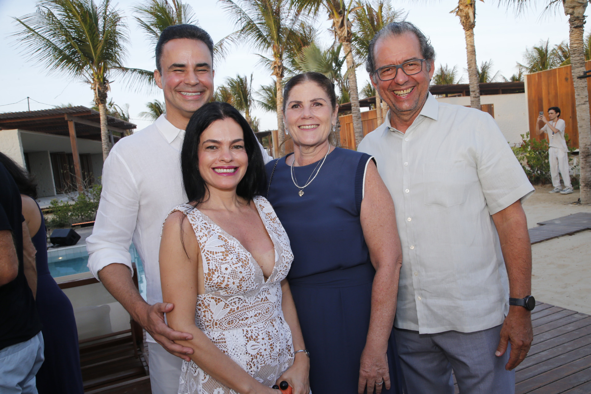 (Foto: LC Moreira)Leonardo Moreira, Kátia Souza, Denise e Aristarco Sobreira