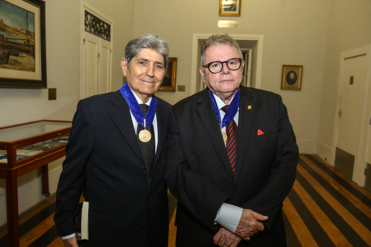 José Augusto Bezerra e Juarez Leitão(Foto: JoaoFilho Tavares)