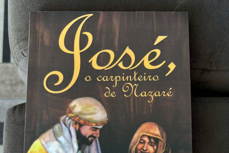 Dom Adélio deixou livro homenageando seu onomástico, São José(Foto: arquivo pessoal)