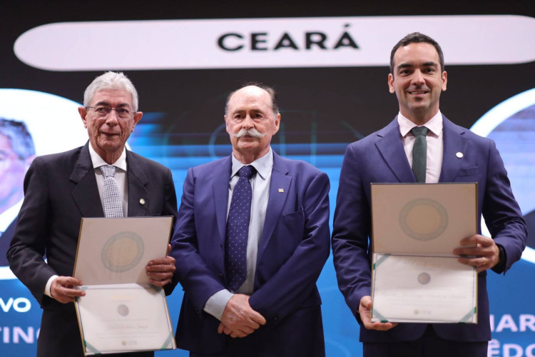 Albertino Souza, Salomão Rodrigues Filho e Leonardo Alcântara(Foto: arquivo pessoal)
