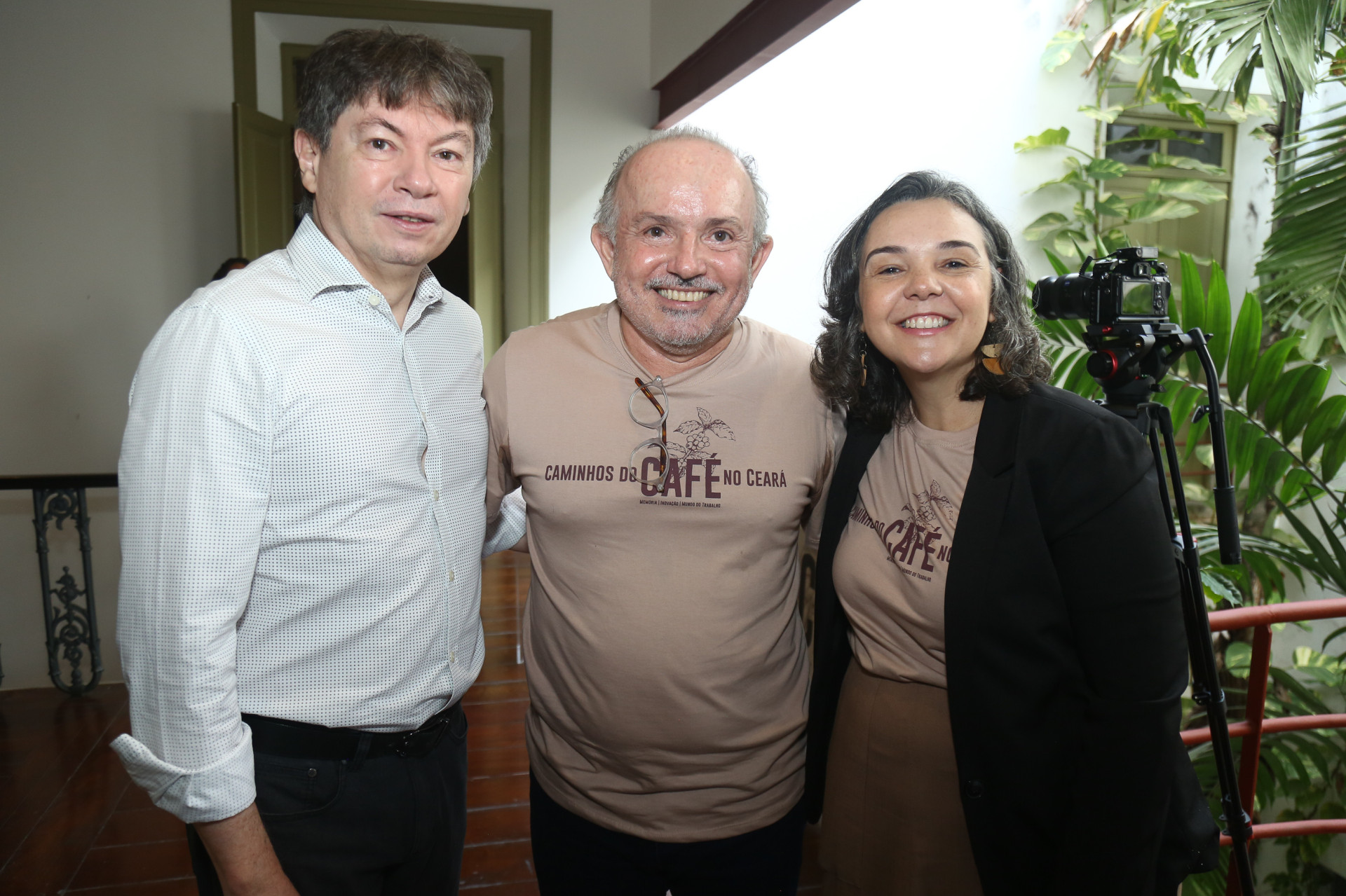 (Foto: JoaoFilho Tavares)Edgar Gadelha, Luis Sabadia e Sueli Alves