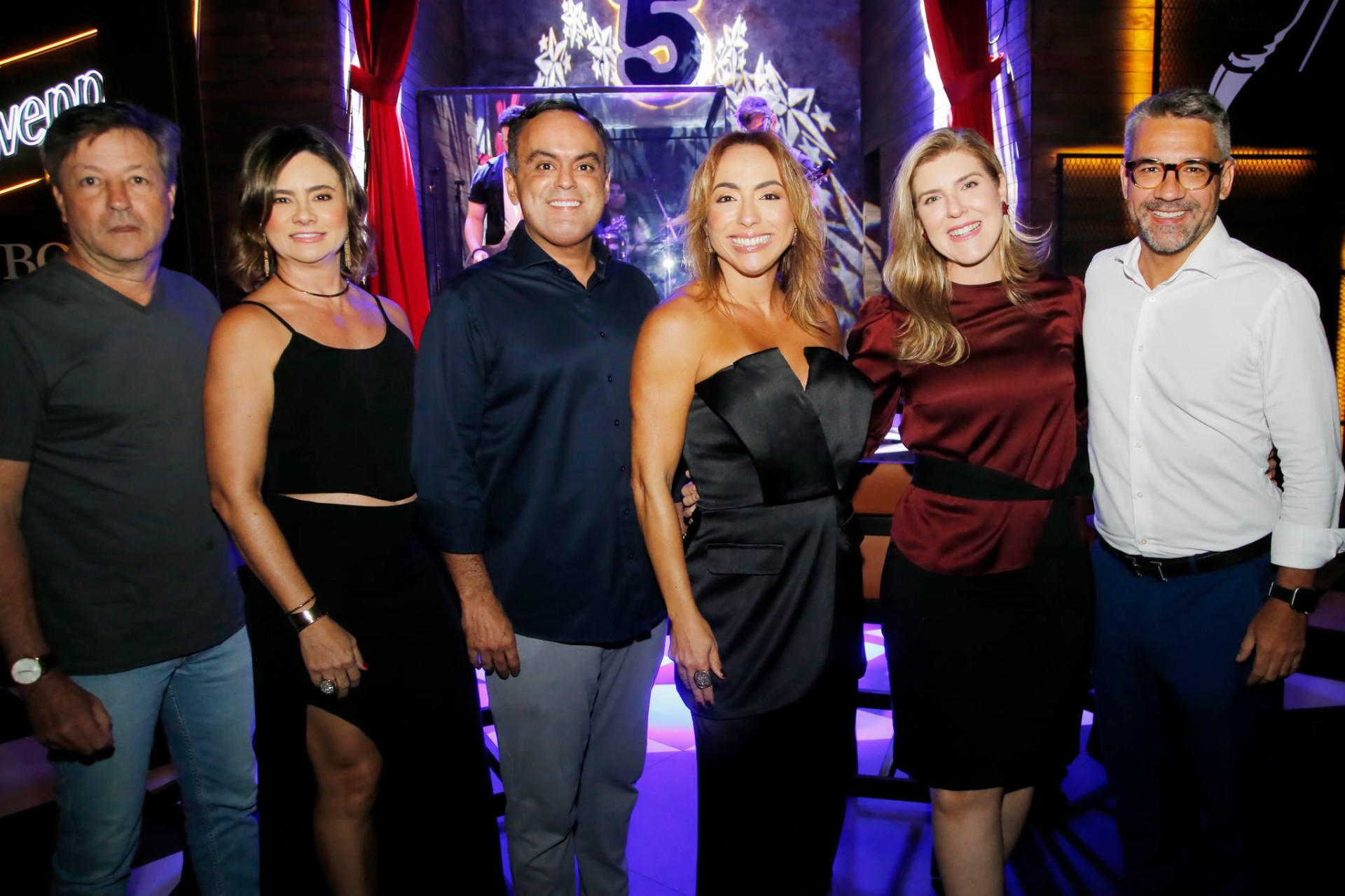 (Foto: arquivo pessoal)Fernando Franco, Ana Magalhães, Marcelo Mota, Mabel Portela, Carla Sofia Pereira e Sávio Aguiar