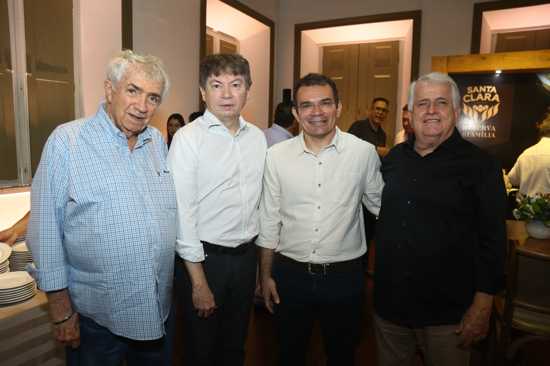 (Foto: JoaoFilho Tavares)Roberto Macedo, Edgar Gadelha, Daniel Fernandes e Antunes Mota