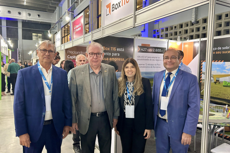 Paulo Gurgel, Ricardo Cavalcante, Paula Frota e Rafael Souza(Foto: Gadioli Marketing/ divulga&ccedil;&atilde;o)