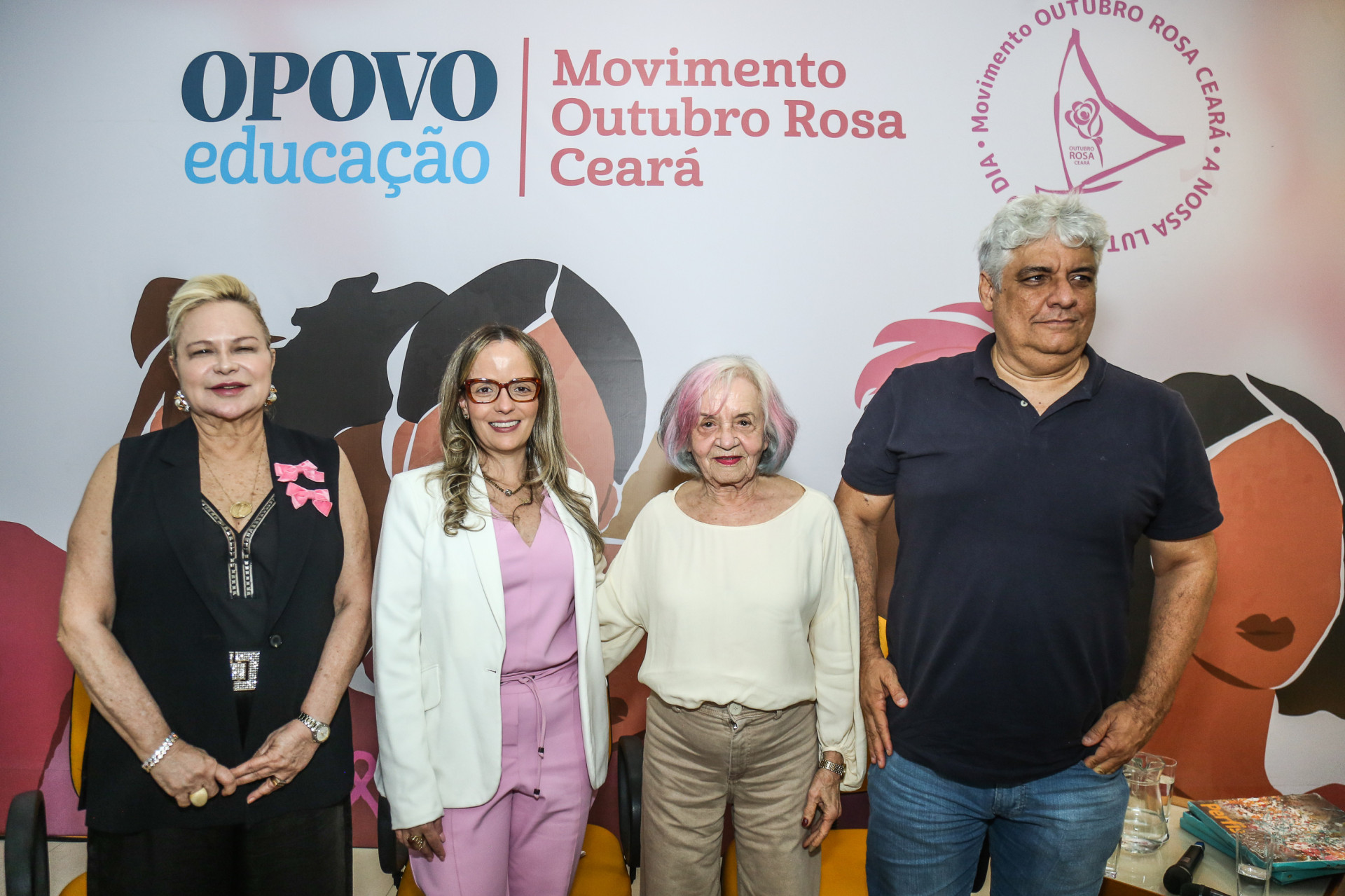 (Foto: JoaoFilho Tavares)Daniele Castelo Branco, Isabel Porto,  Maria Valdelice e Cliff Villar 