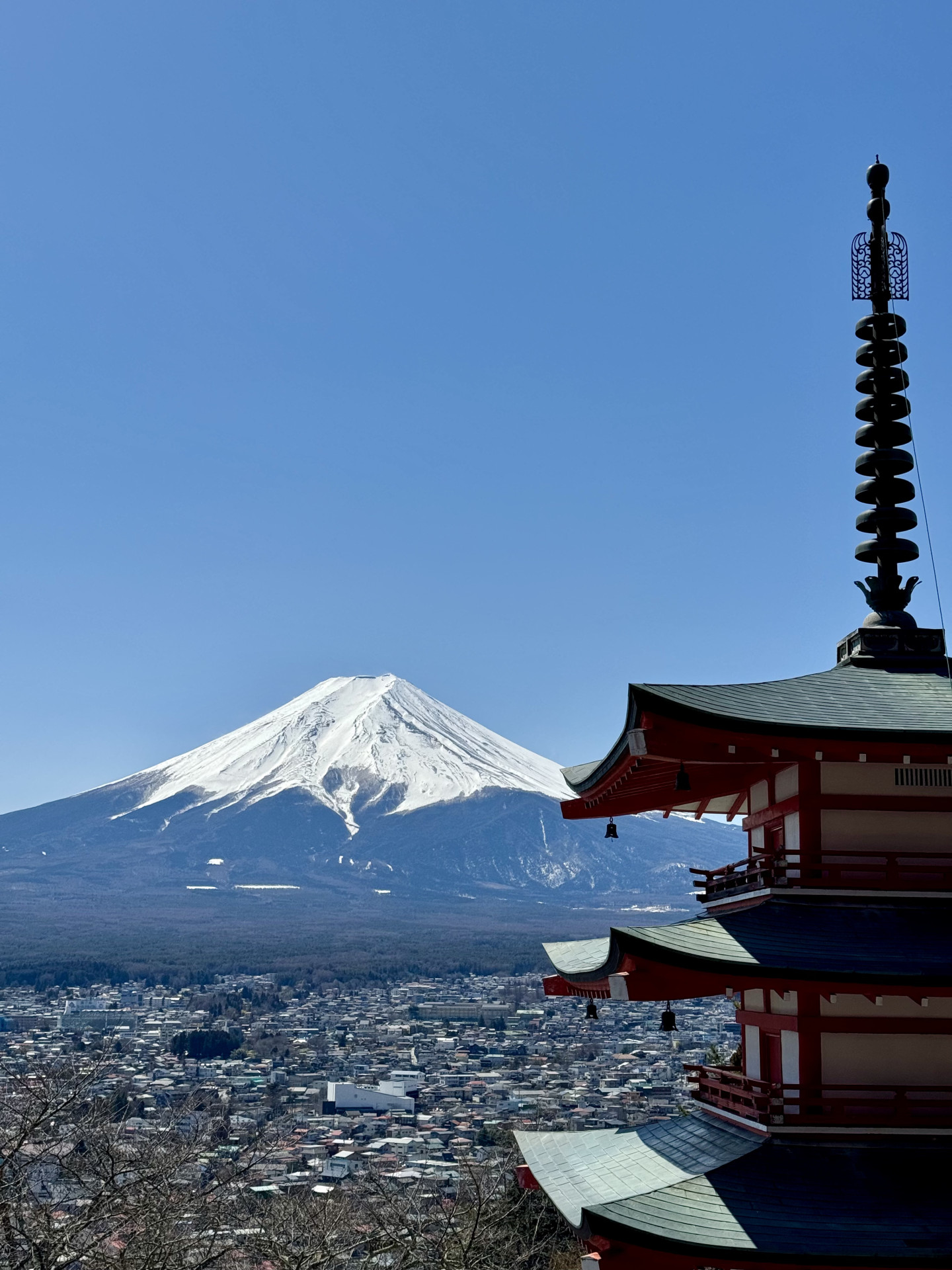 Monte Fuji, no Japão (Foto: Larissa Lima)