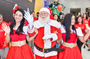  Neste sábado, 26, o Terrazo Shopping recebe a chegada do Papai Noel