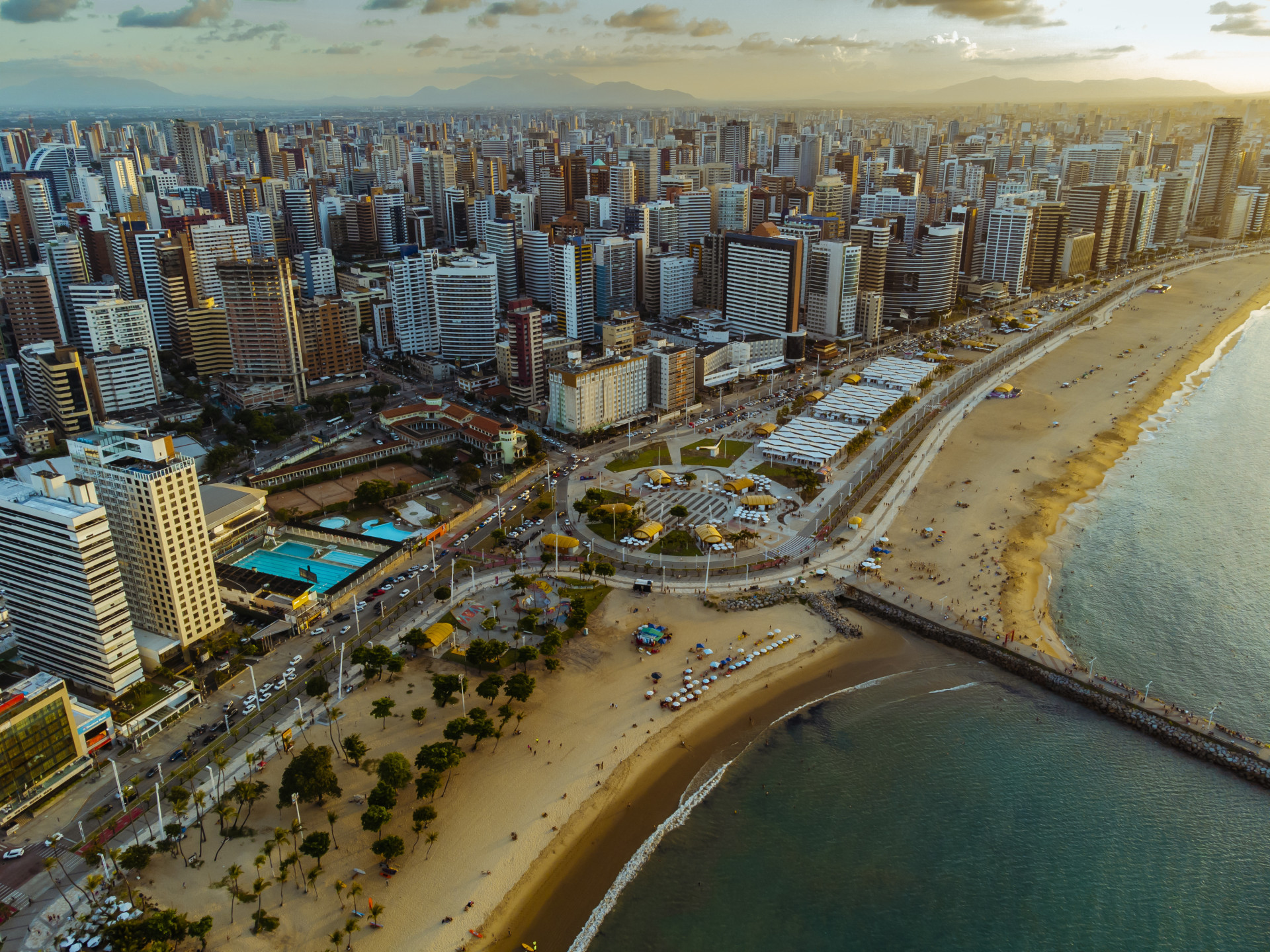 Avenida Beira de Fortaleza (Foto: FCO FONTENELE)