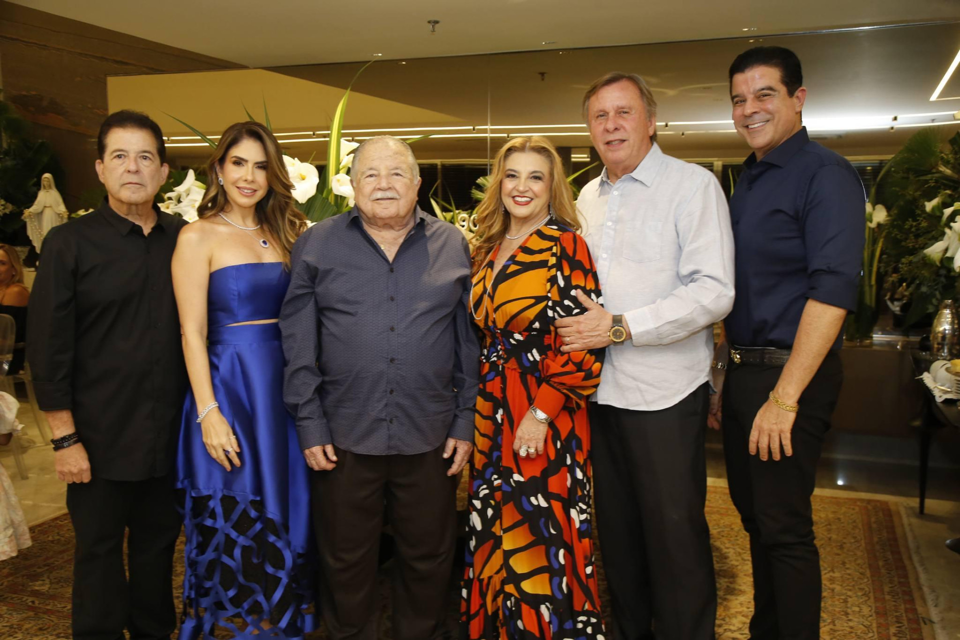 Deib Junior, Rafaela e Deib Otoch, Jacqueline e José Simões e Ronaldo Otoch