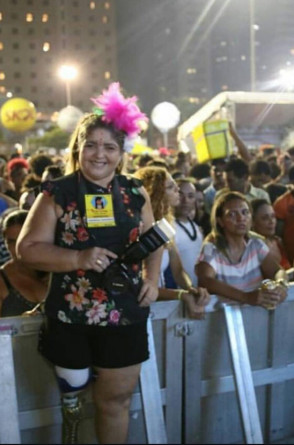 Jordenia Custódio é bancária e ama ser fotógrafa(Foto: Arquivo Pessoal)