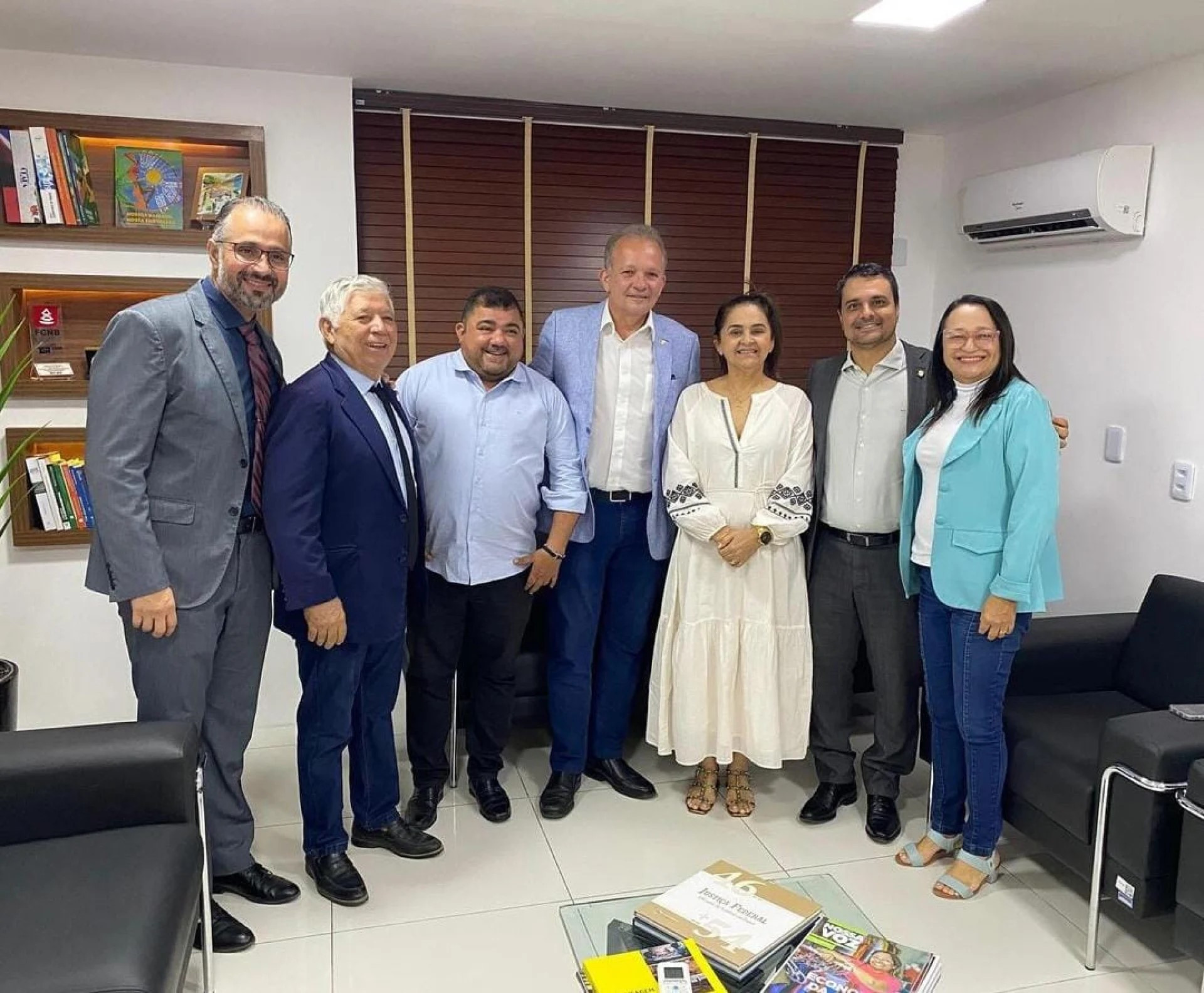 Vereadores do PDT e presidente nacional da sigla se reuniram nesta quinta-feira, 31 (Foto: Reprodução/ Instagram Gardel Rolim)