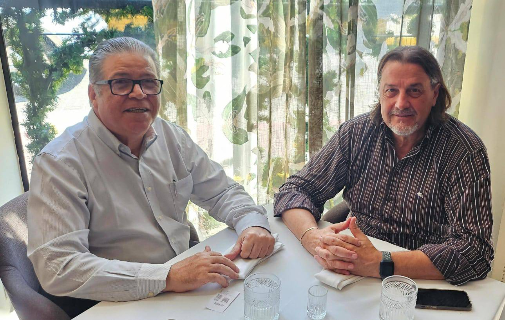 Ângelo D'Francesco e Vittorio Ghia (Foto: arquivo pessoal)