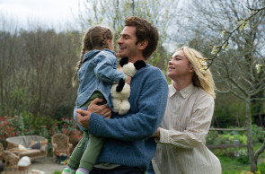 Com Florence Pugh e Andrew Garfield, 