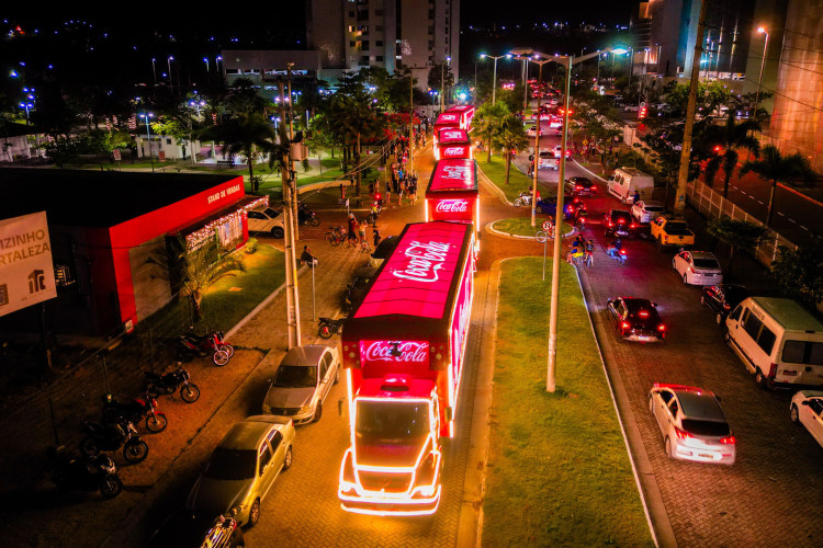 A Caravana de Natal da Coca-Cola chega a Fortaleza, Maracanaú e Maranguape(Foto: Divulgação)