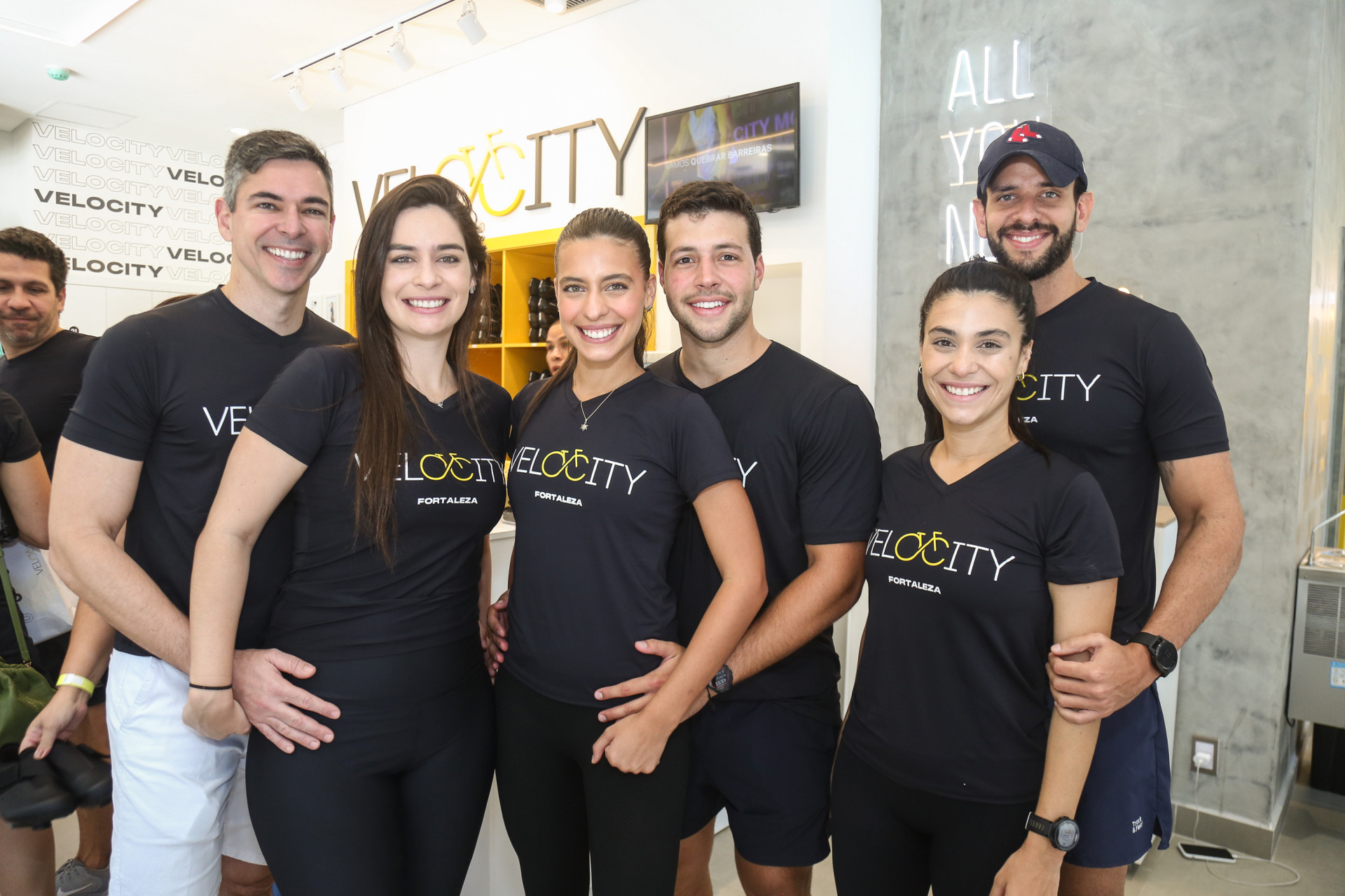 (Foto: JoaoFilho Tavares)Airton Lopes, Carolina e Isabela  Albuquerque, Bruno Oliveira, Beatriz Albuquerque e Eduardo Barreira