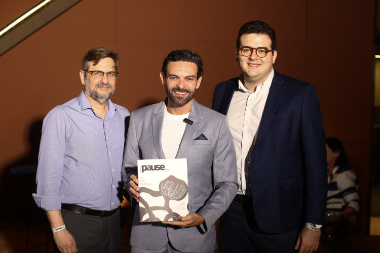 Erick Guimarães, Clóvis Holanda e Filipe Dummar(Foto: JoaoFilho Tavares)