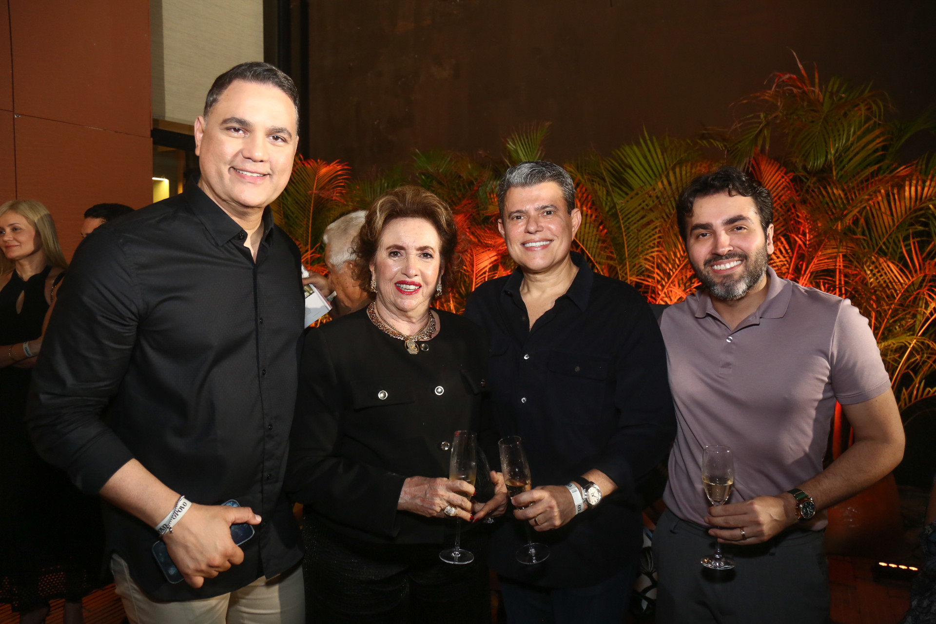 (Foto: JoaoFilho Tavares)Adriano Matos, Leda Maria, Abelardo Targino e Fernando Costa