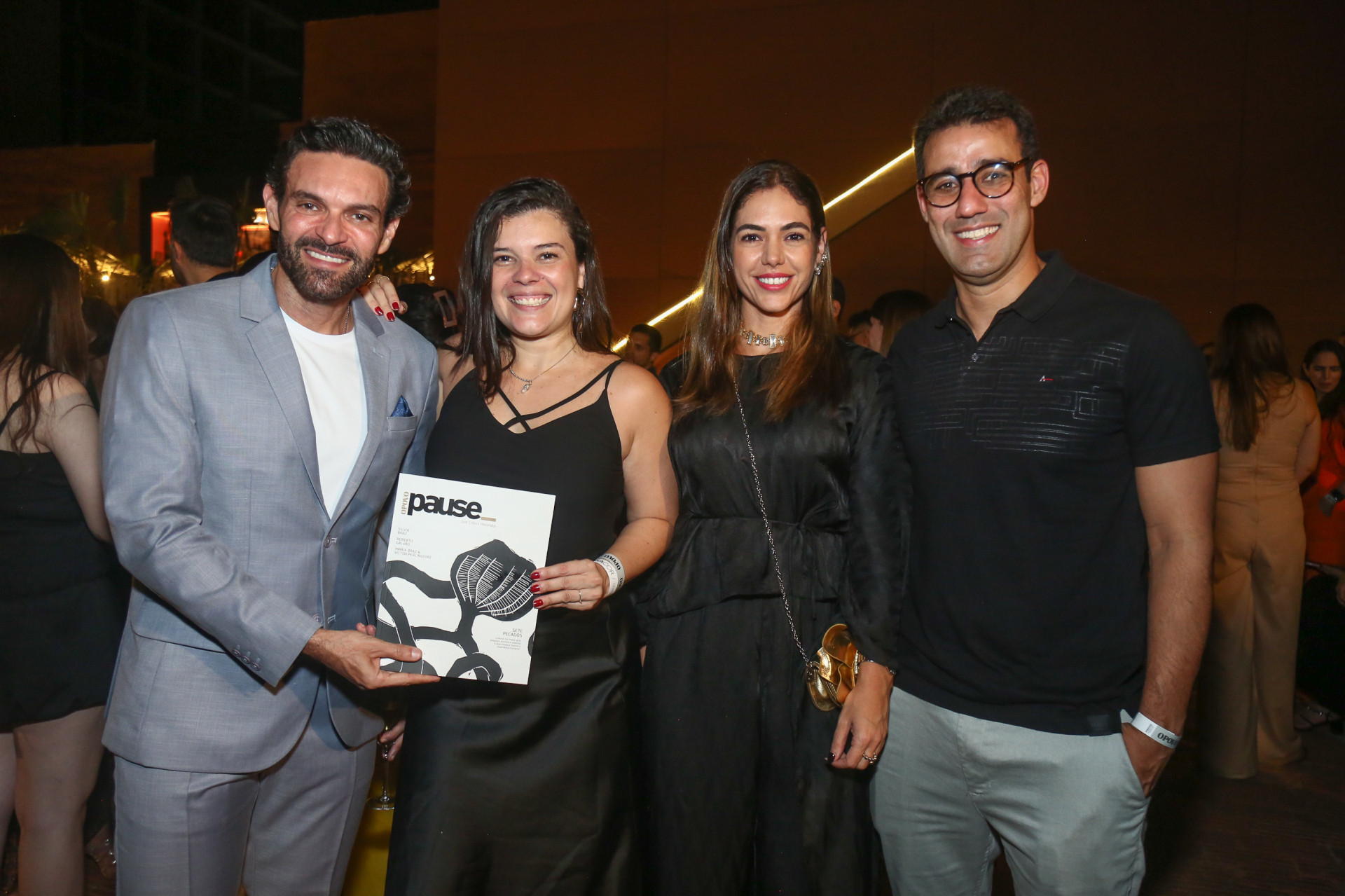 (Foto: JoaoFilho Tavares)Clovis Holanda, Juliane Pereira, Nara Magalhaes e Pedro Sorio