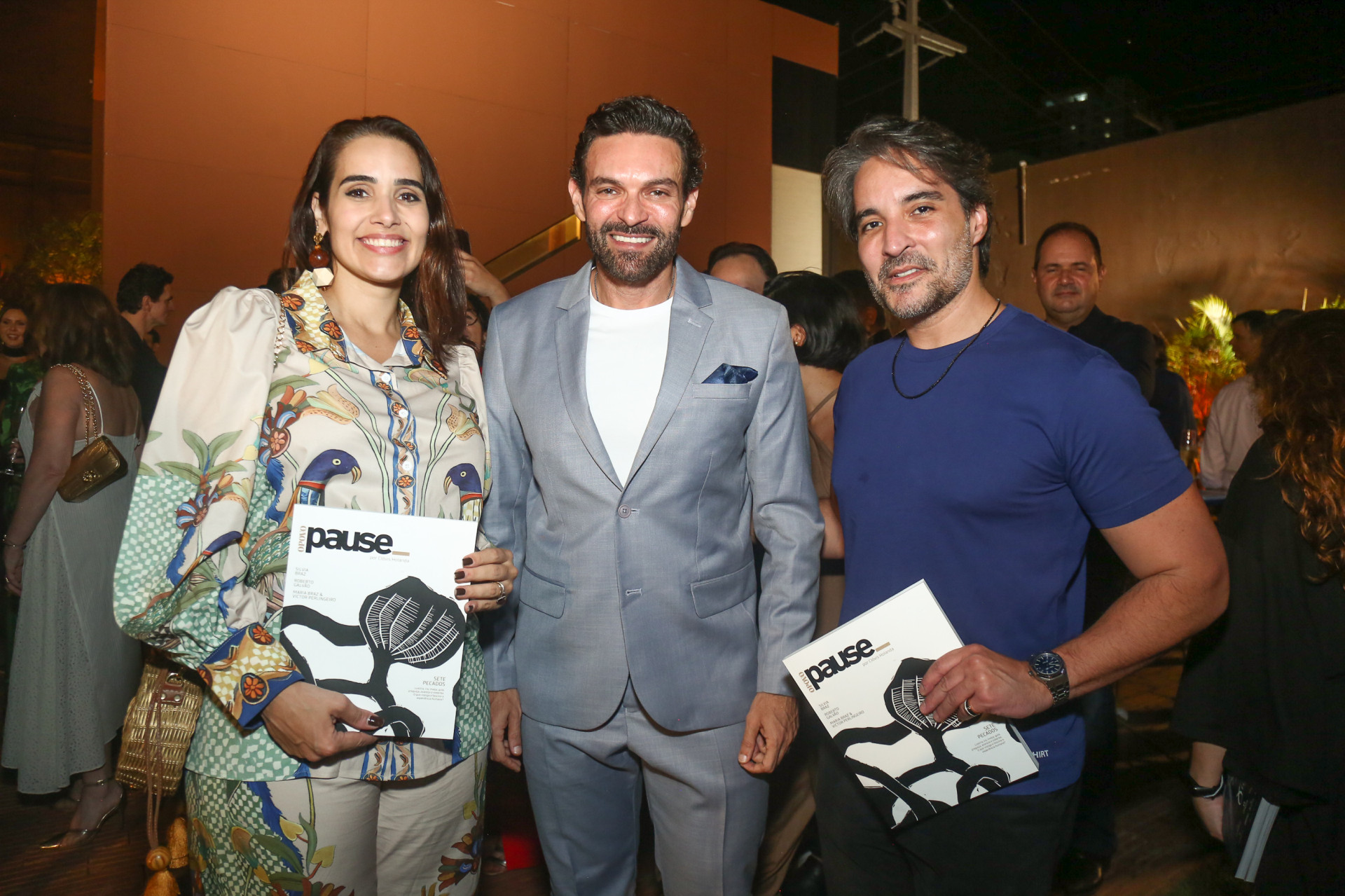 (Foto: JoaoFilho Tavares)Ticiana Sanford, Clovis Holanda e Rodrigo Porto