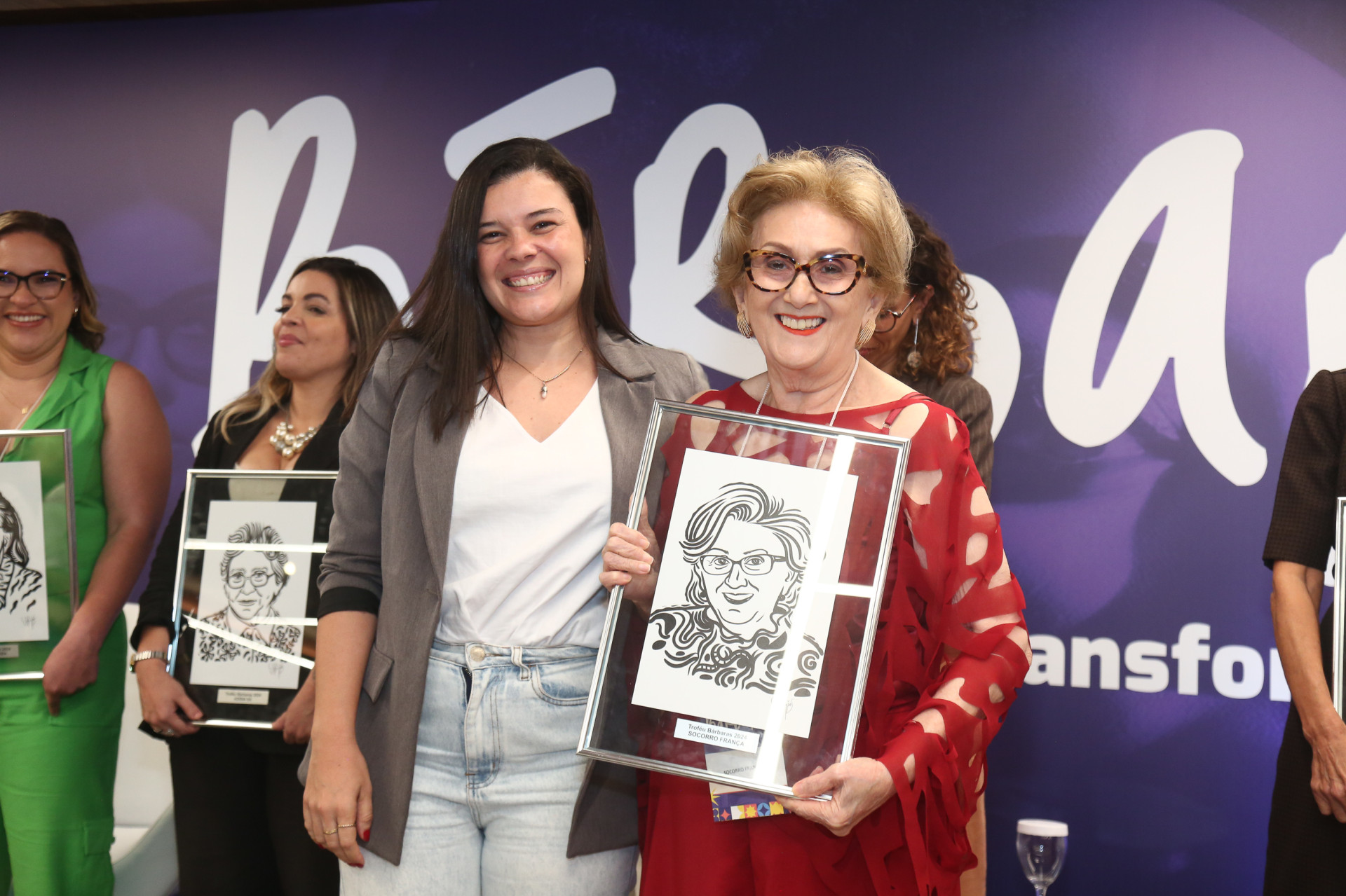 (Foto: JoaoFilho Tavares)Juliane Pereira e Socorro França 