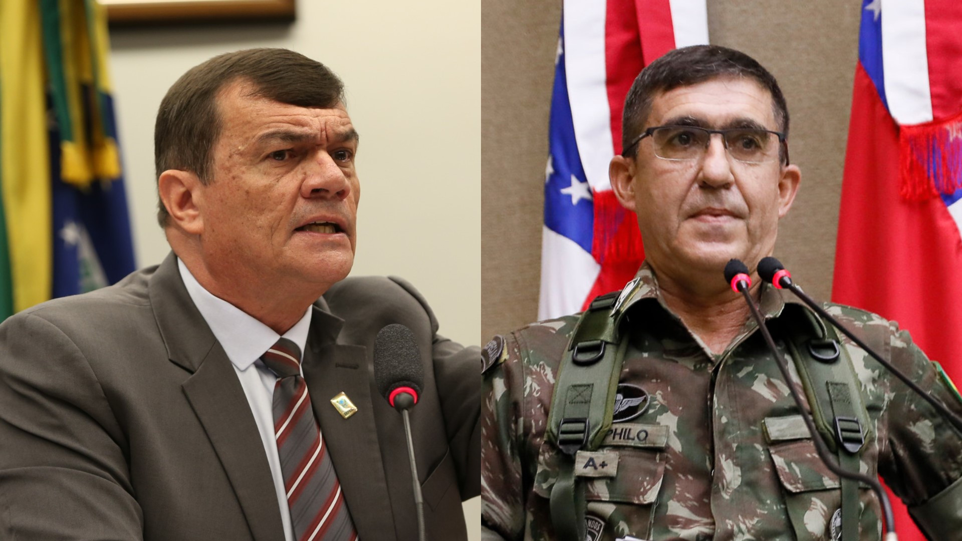 ￼GENERAL Paulo Sérgio já é réu, Estevam Theóphilo será julgado (Foto: Fabio Rodrigues-Pozzebom/Agência Brasil; Alberto César Araújo/Aleam)