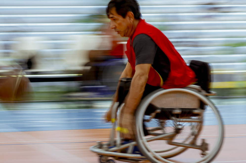 Para o treinador da seleção brasileira de basquete em cadeira de rodas, Tony Pulga, o atleta nordestino é muito determinado e tiveram grande evolução(Foto: Aurélio Alves)