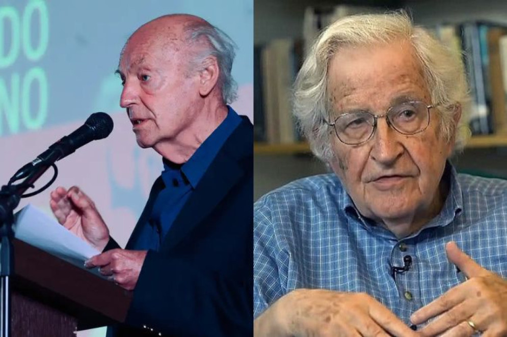 Eduardo Galeano e Noam Chomsky são citados por Felipe Neto como influências no meio da literatura social e política(Foto: Reprodução Youtube/RT/Fabio Rodrigues Pozzebom/Agência Brasil)